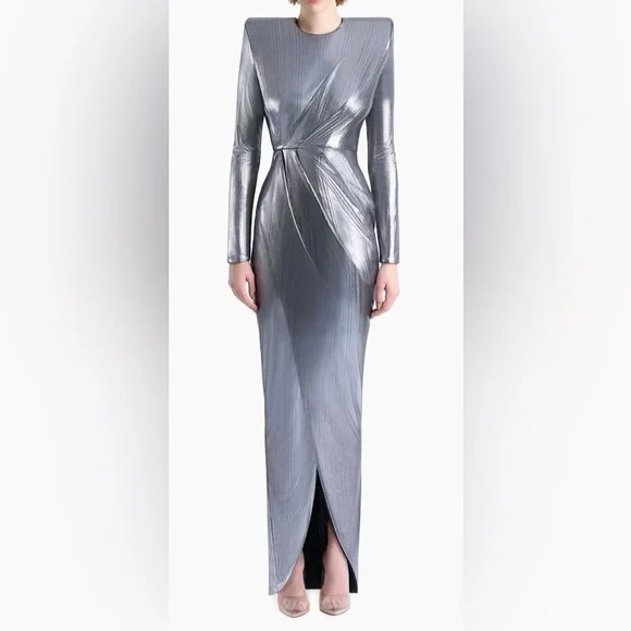Zhivago Dresses | Zhivago Silver Dress Size 10 | Color: Silver | Size: 10 | Shoplaindia's Closet